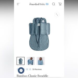 Dreamland bamboo classic swaddle